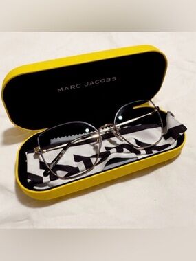Marc Jacobs Eyeglasses with Yellow Case